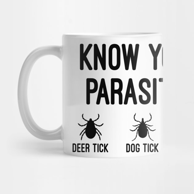 Know Your Parasites by Raw Designs LDN